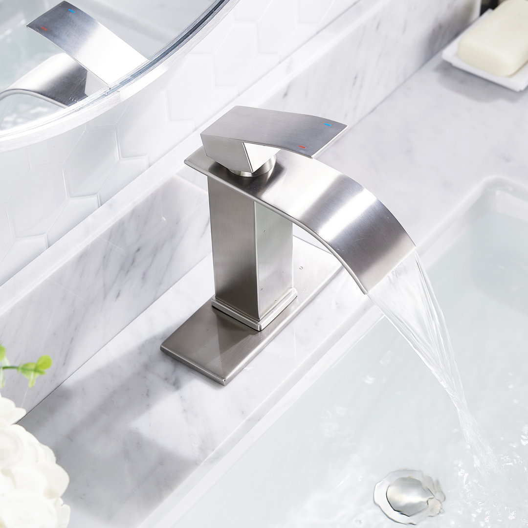 Forious Single Hole Bathroom Faucet with Drain Assembly